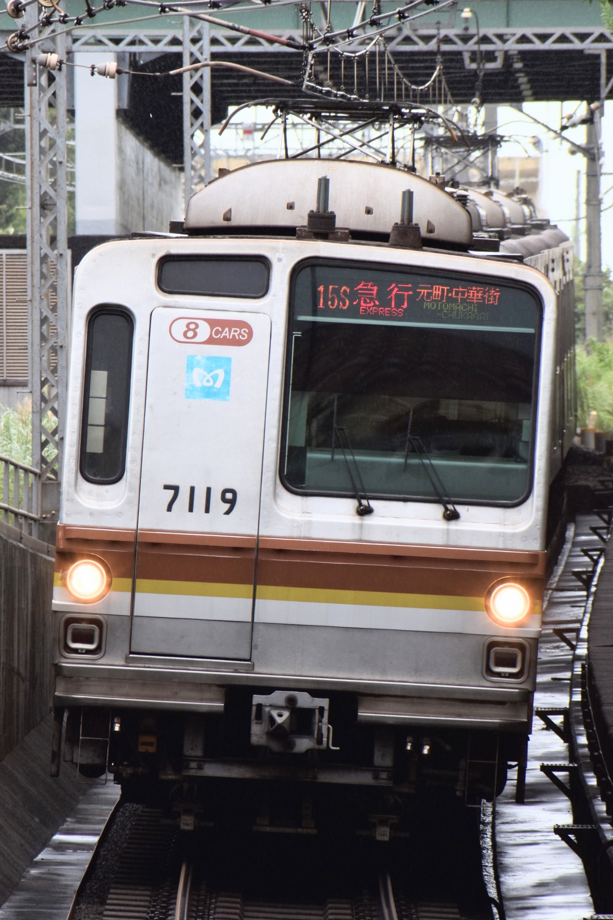 東京メトロ 和光検車区 7000系 7119F