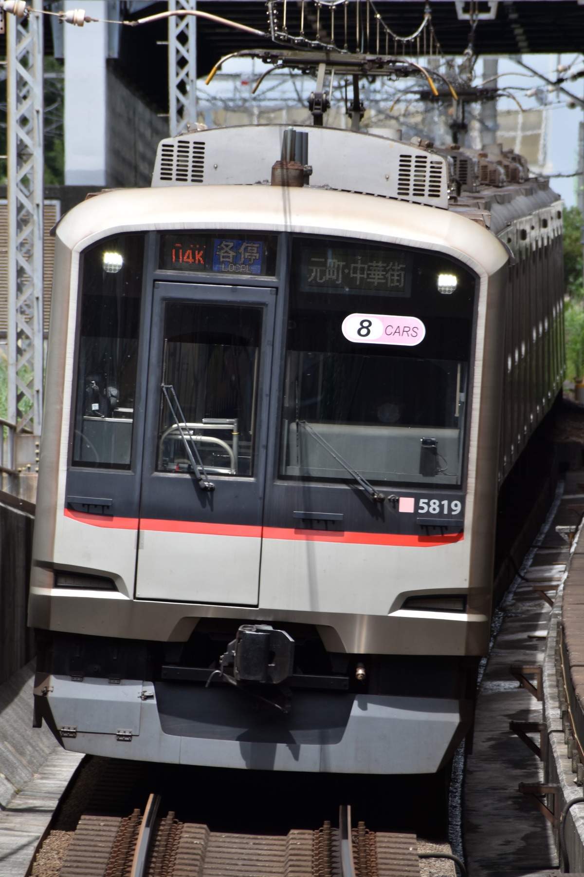 東急電鉄 元住吉検車区 5000系 5119F