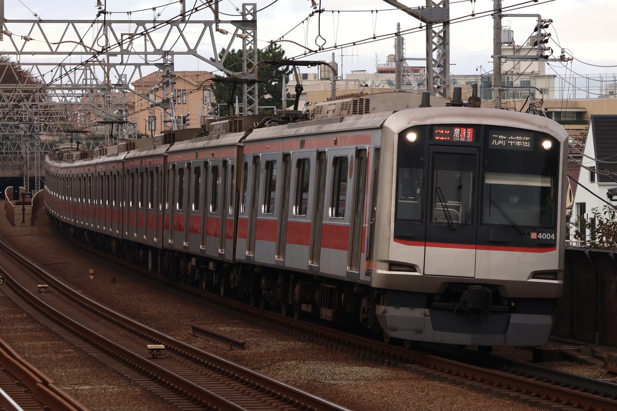 東急電鉄 元住吉検車区 5050系 4104 F