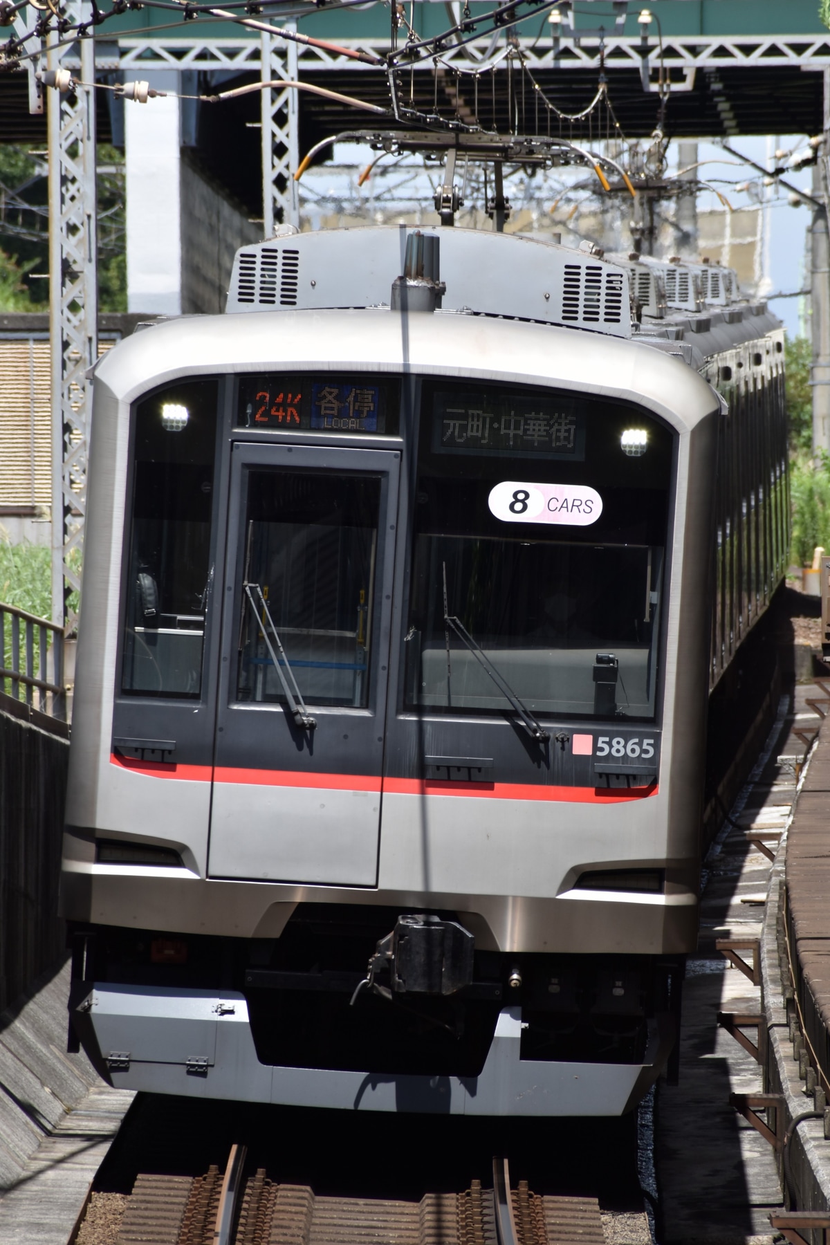 東急電鉄 元住吉検車区 5050系 5165F