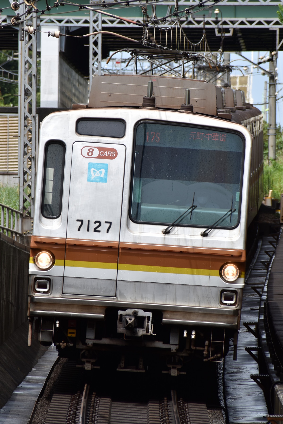 東京メトロ 和光検車区 7000系 7127F