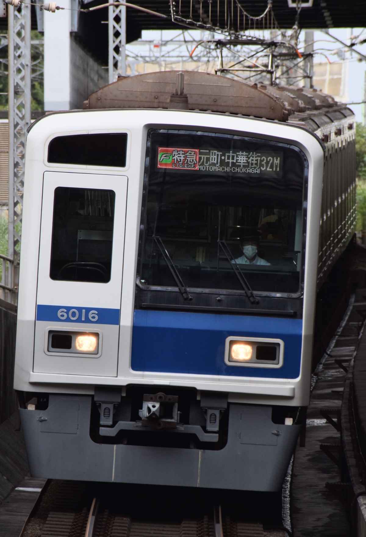 西武鉄道 小手指車両基地 6000系 6116F