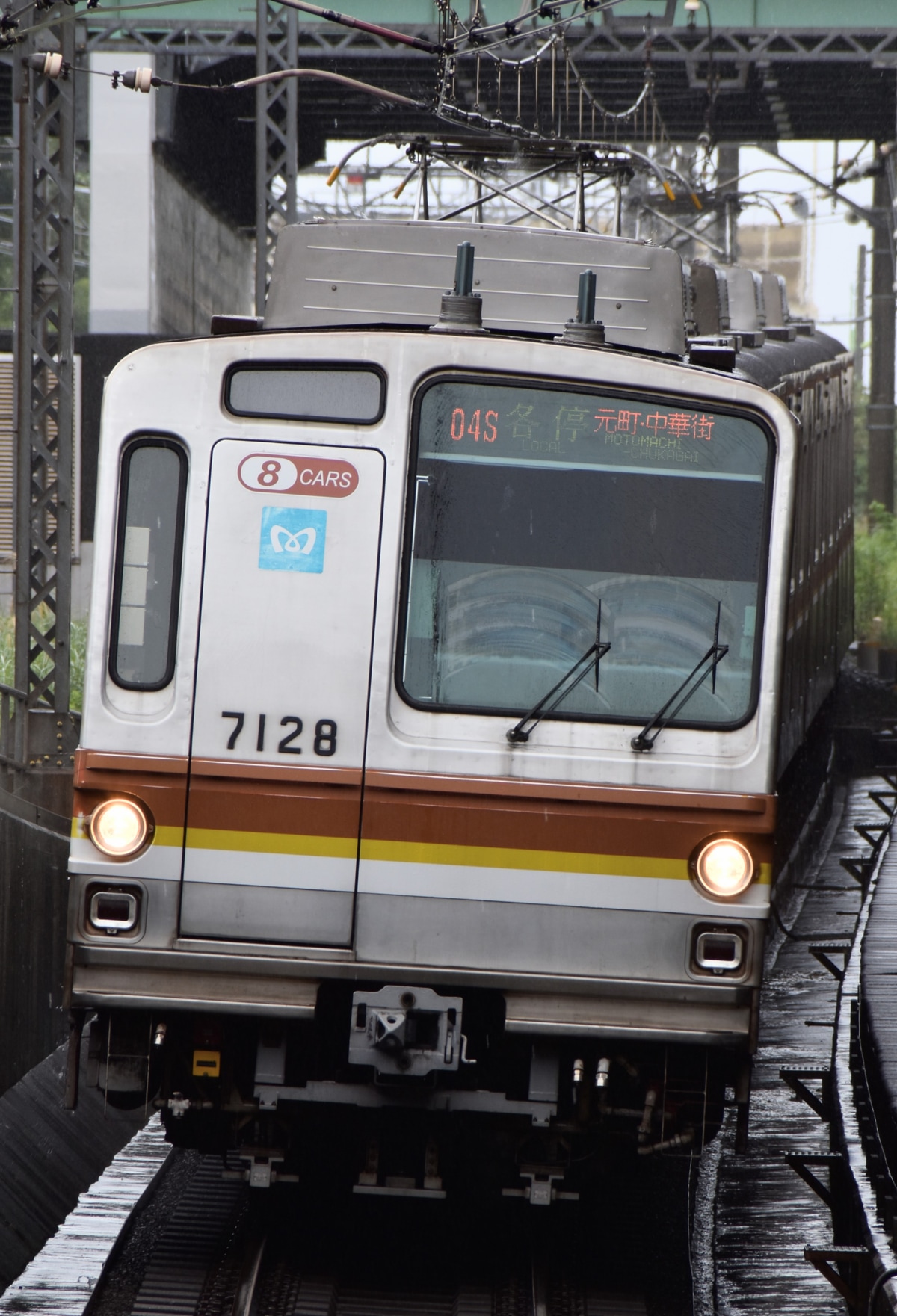 東京メトロ 和光検車区 7000系 7128F