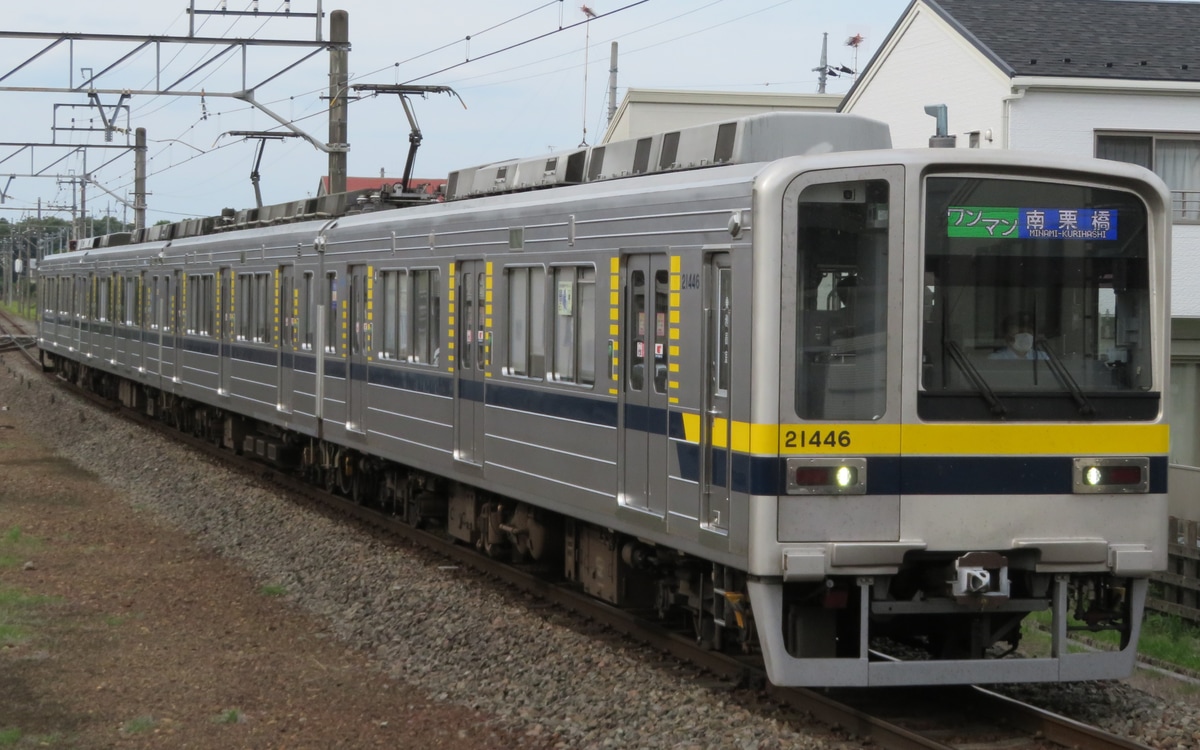東武鉄道 南栗橋車両管区南栗橋本区 20400型 21446F