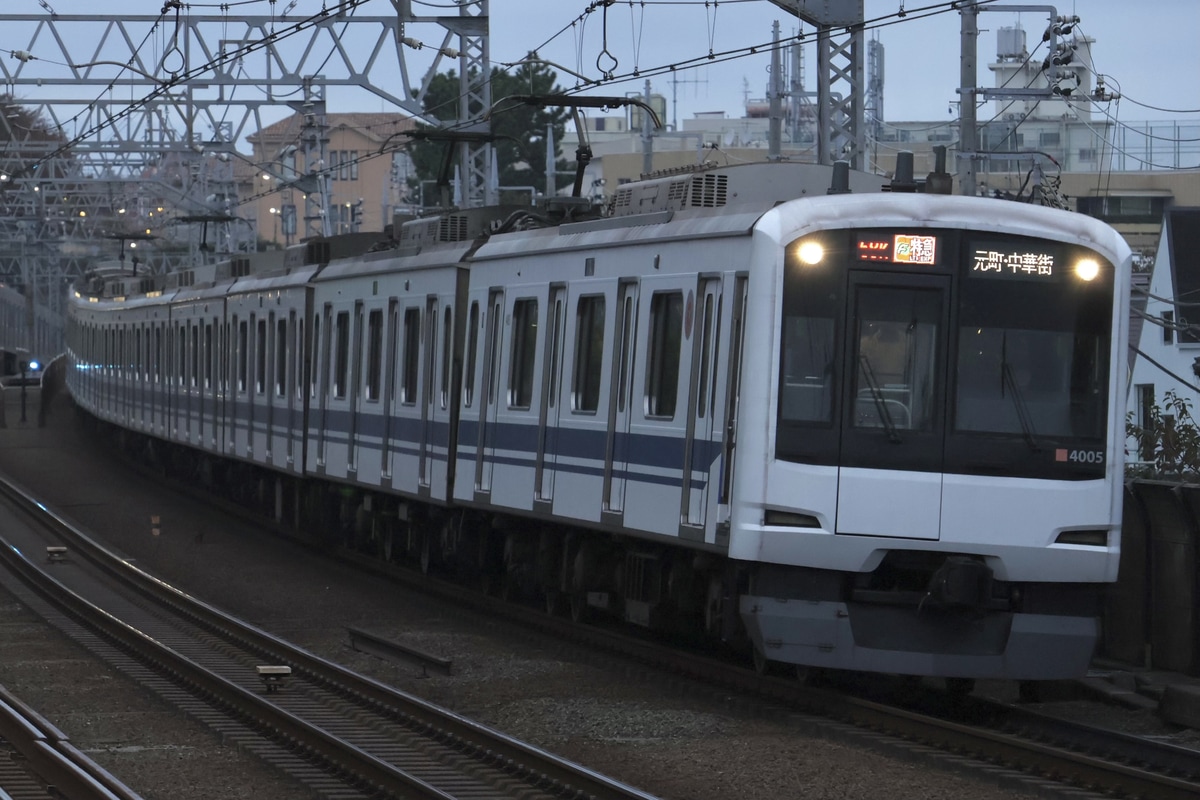 東急電鉄 元住吉検車区 5050系 4105F