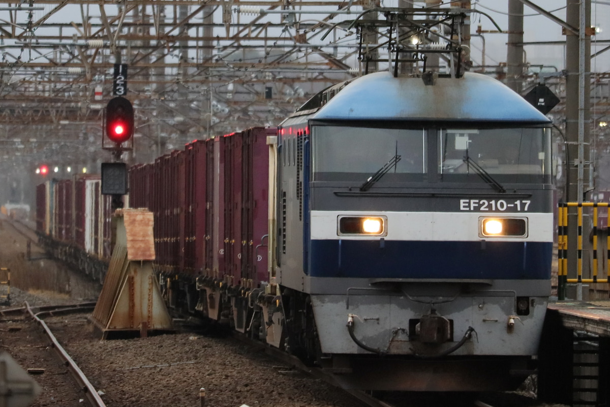 JR貨物 岡山機関区 EF210 17