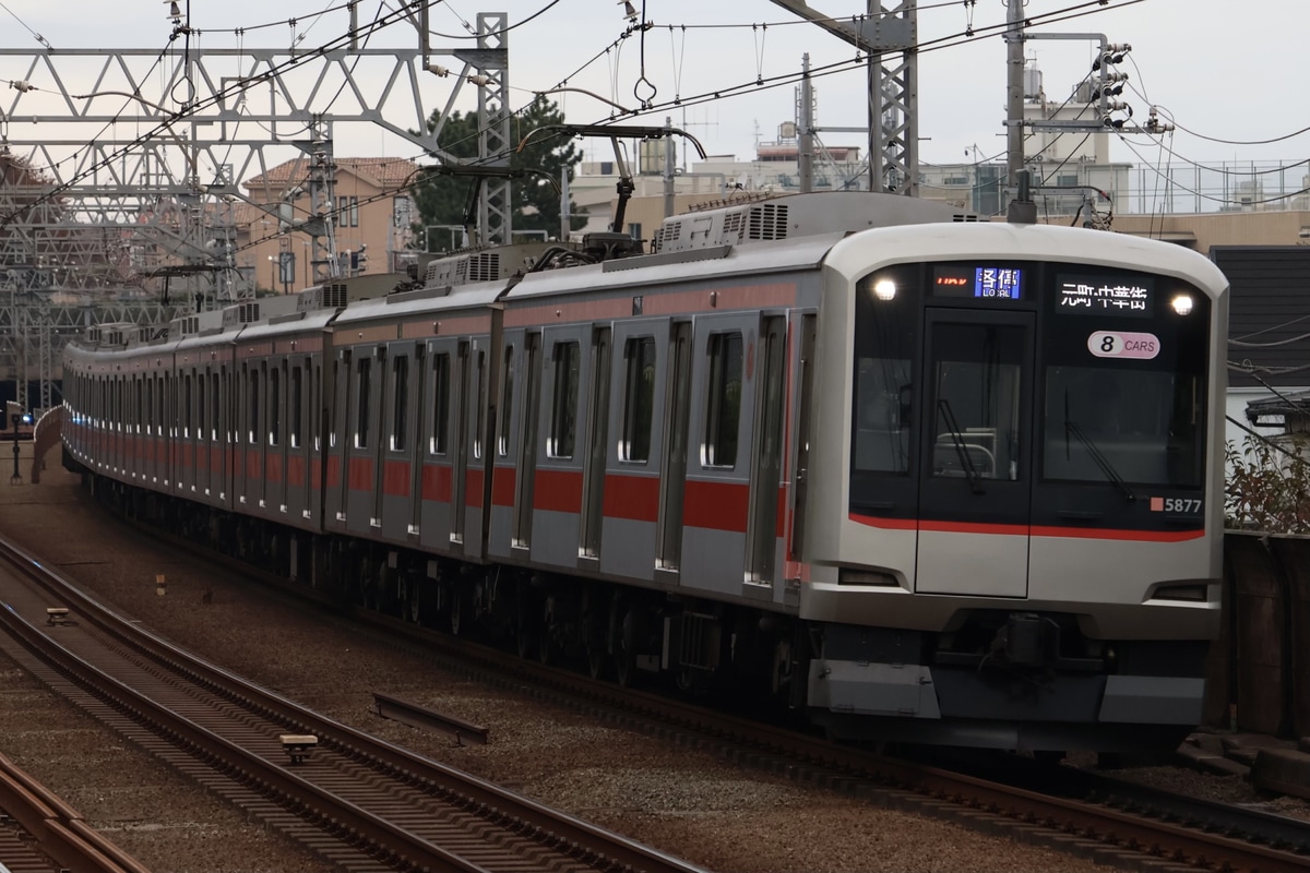 東急電鉄 元住吉検車区 5050系 5177F