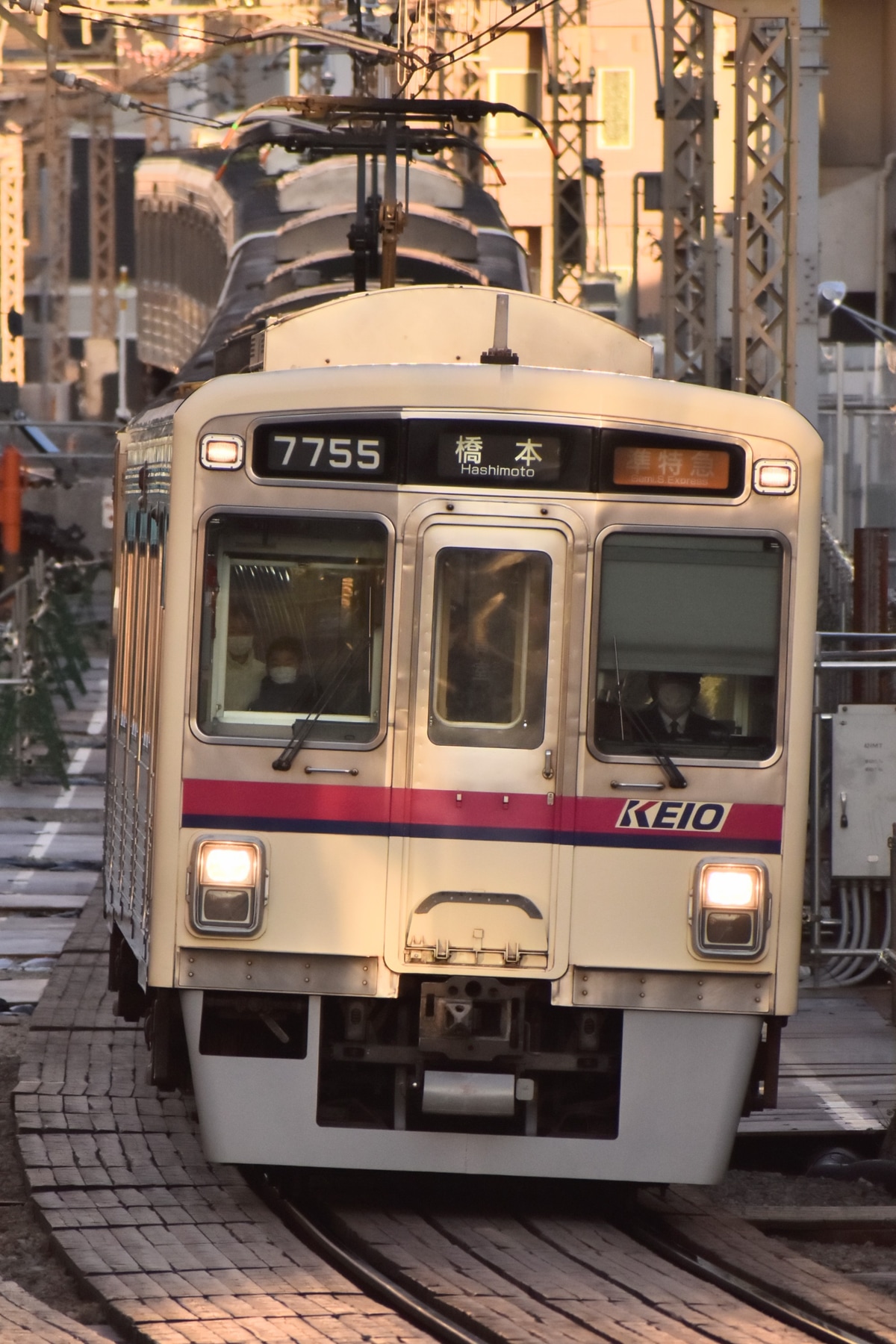 京王電鉄 若葉台検車区 7000系 7705F