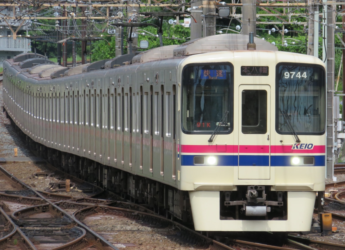 京王電鉄 若葉台検車区 9000系 9744F