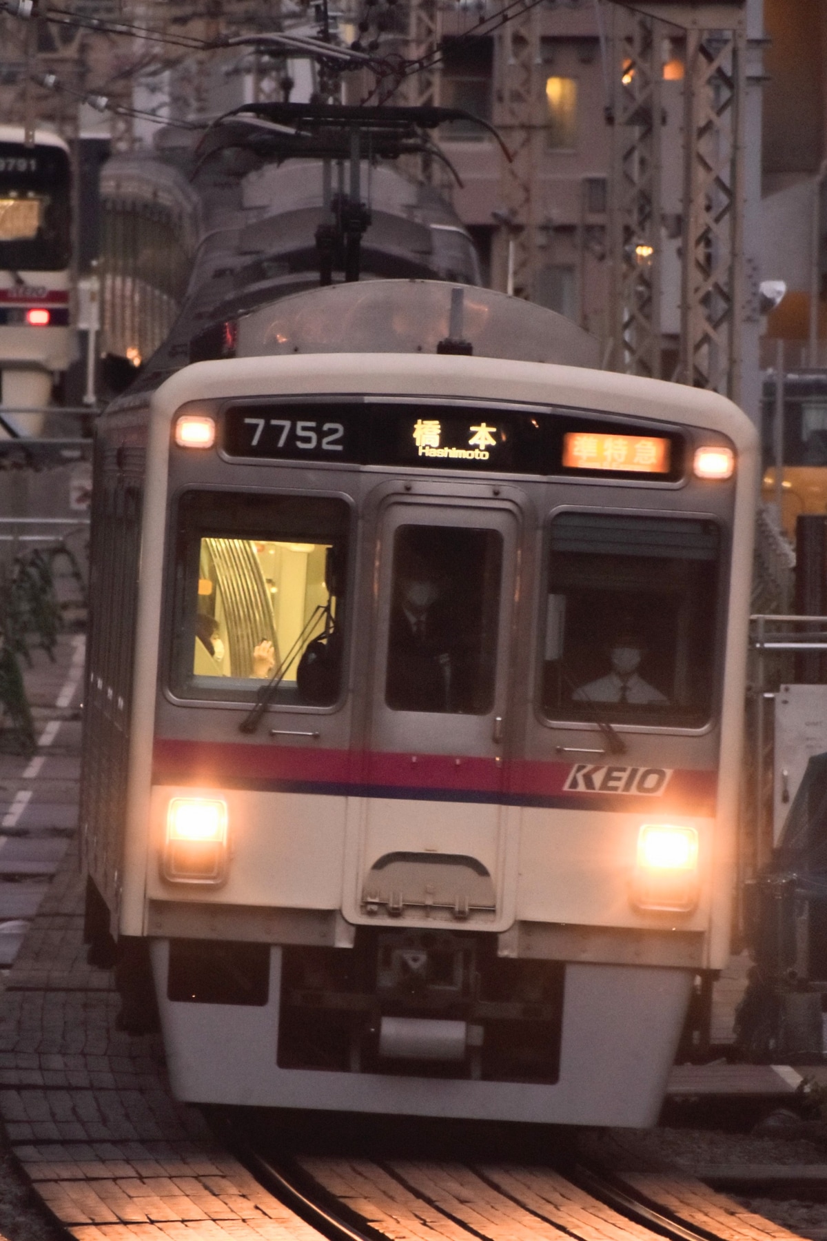 京王電鉄 若葉台検車区 7000系 7702F