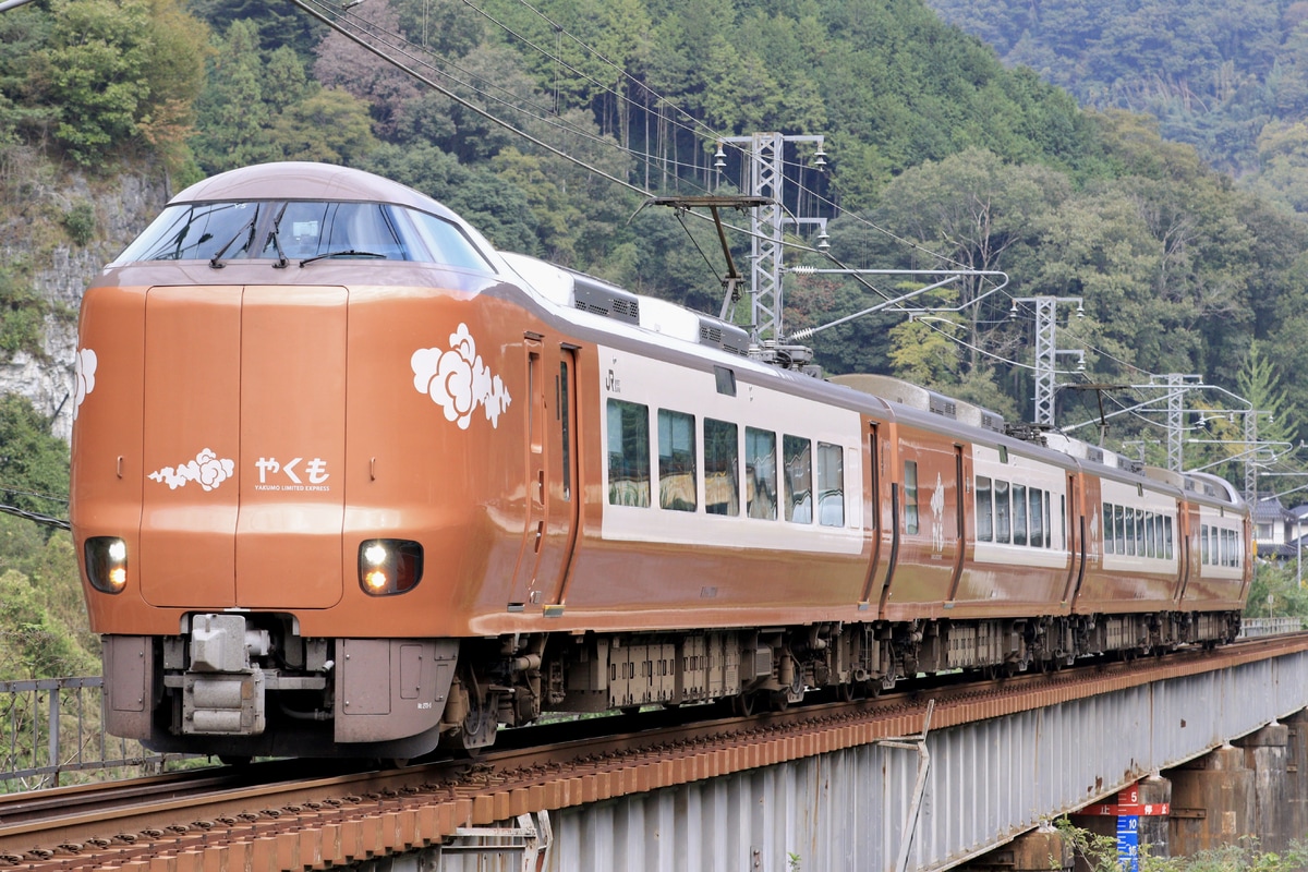 JR西日本 後藤総合車両所出雲支所 273系 Y5編成