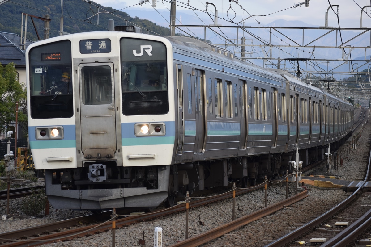 JR東日本 長野総合車両センター 211系 ナノN602編成