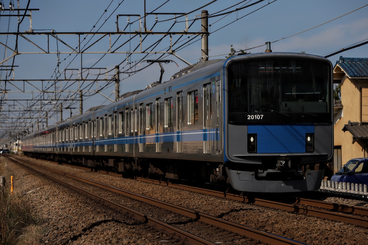 西武鉄道  20000系 20107F