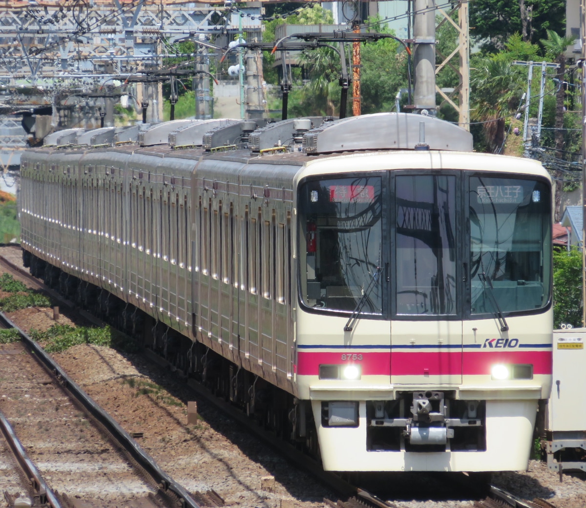 京王電鉄 若葉台検車区 8000系 8703F