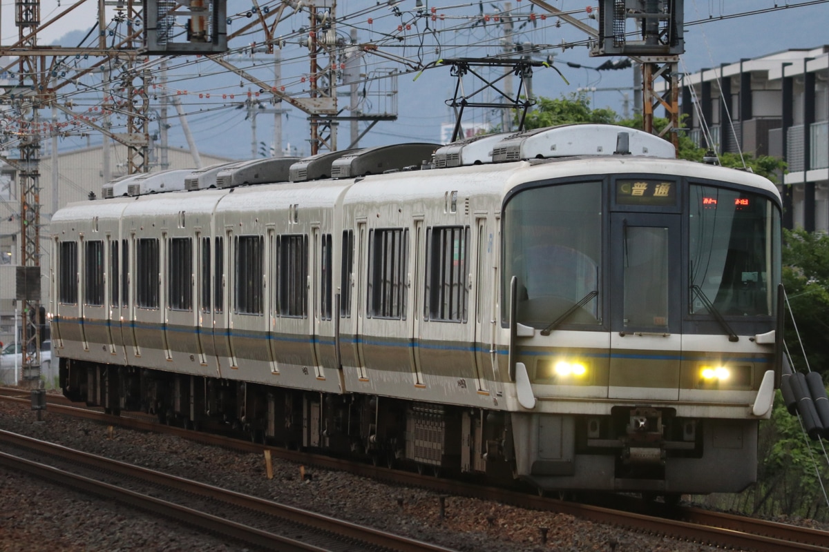 JR西日本 吹田総合車両所京都支所 221系 K17編成