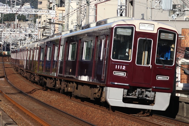 西宮車庫1000系1012Fを王子公園駅で撮影した写真