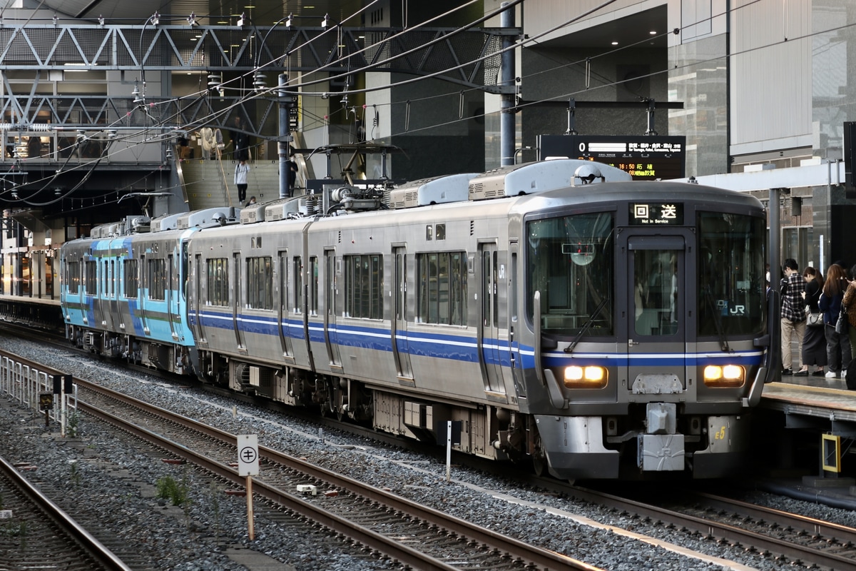 JR西日本 金沢総合車両所敦賀支所 521系 E5編成