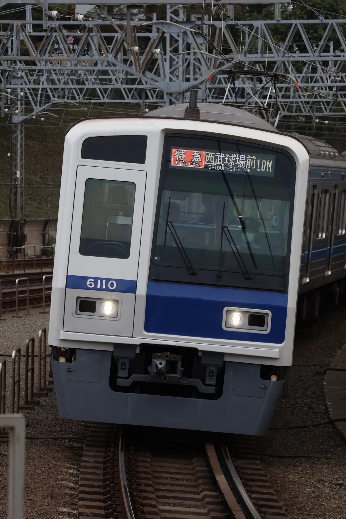 西武鉄道 小手指車両管理所 6000系 6110F