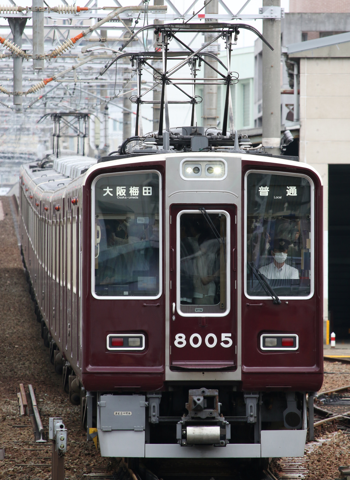 阪急電鉄 平井車庫 8000系 8005F