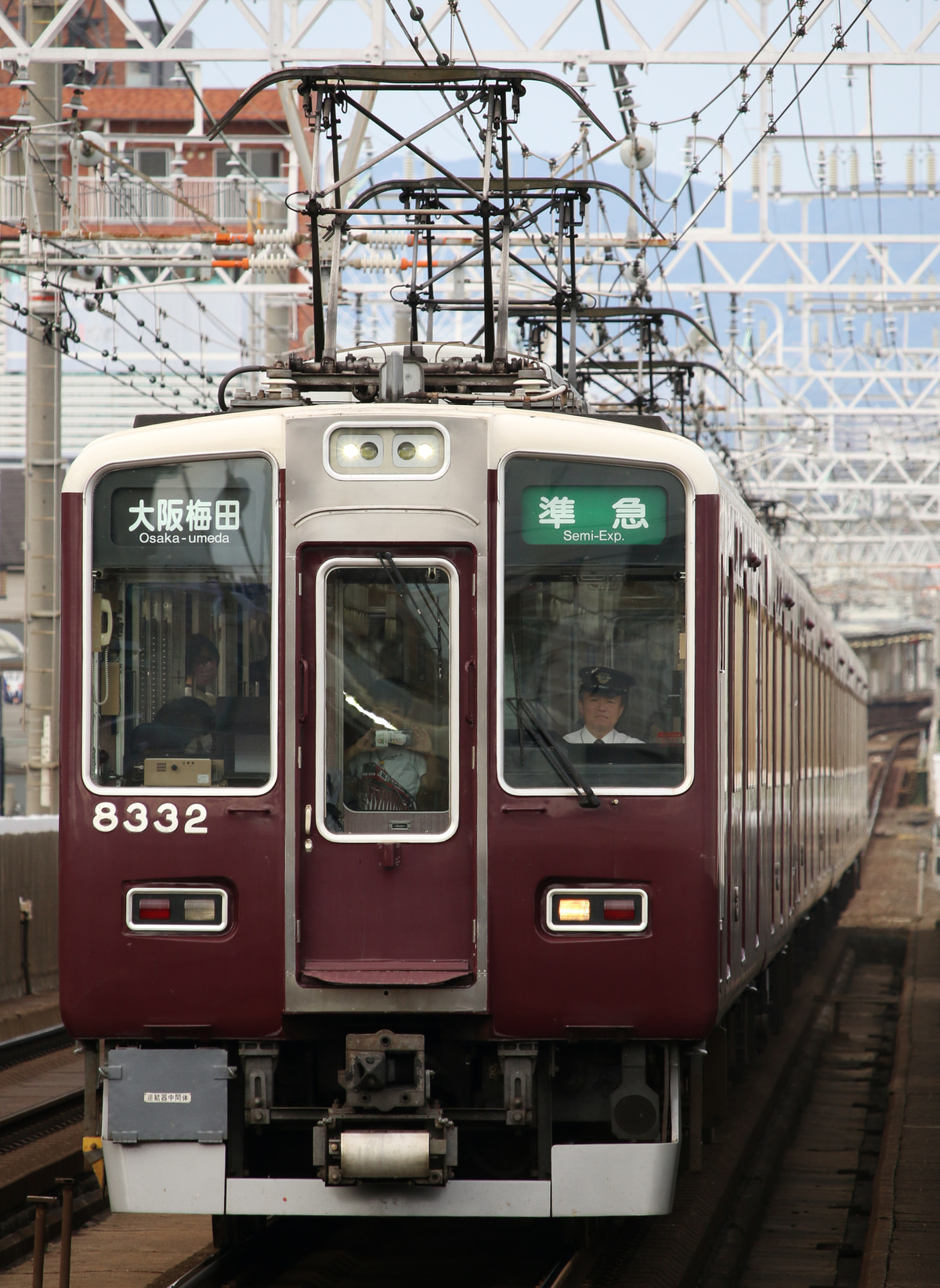 阪急電鉄 正雀車庫 8300系 8332F