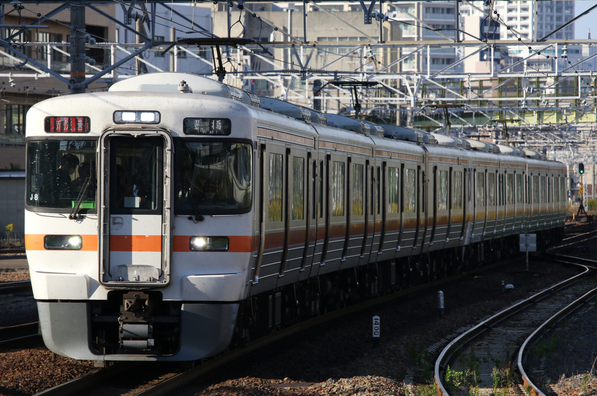 JR東海 大垣車両区 313系 J8編成