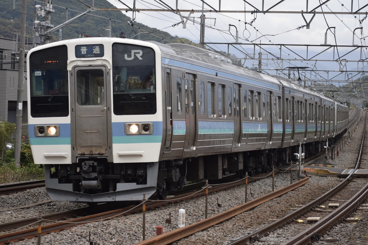 JR東日本 長野総合車両センター 211系 ナノN338編成