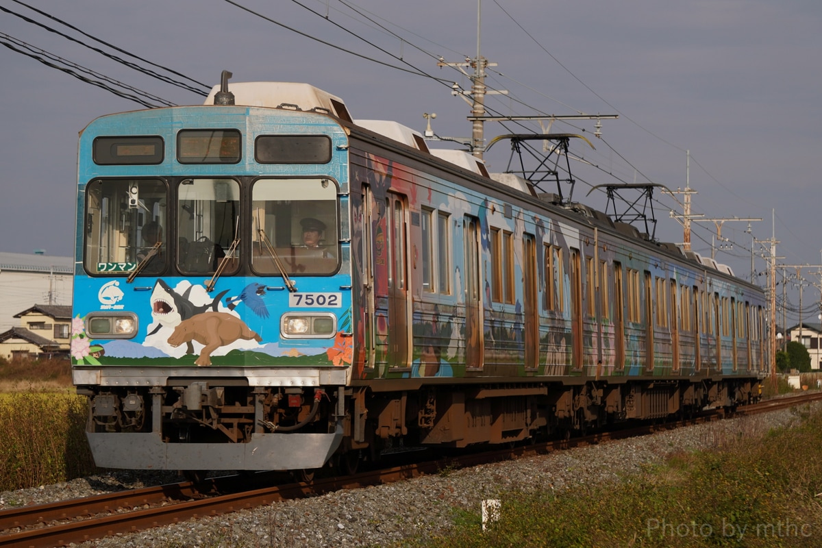 秩父鉄道 広瀬川原車両基地 7500系 7502F