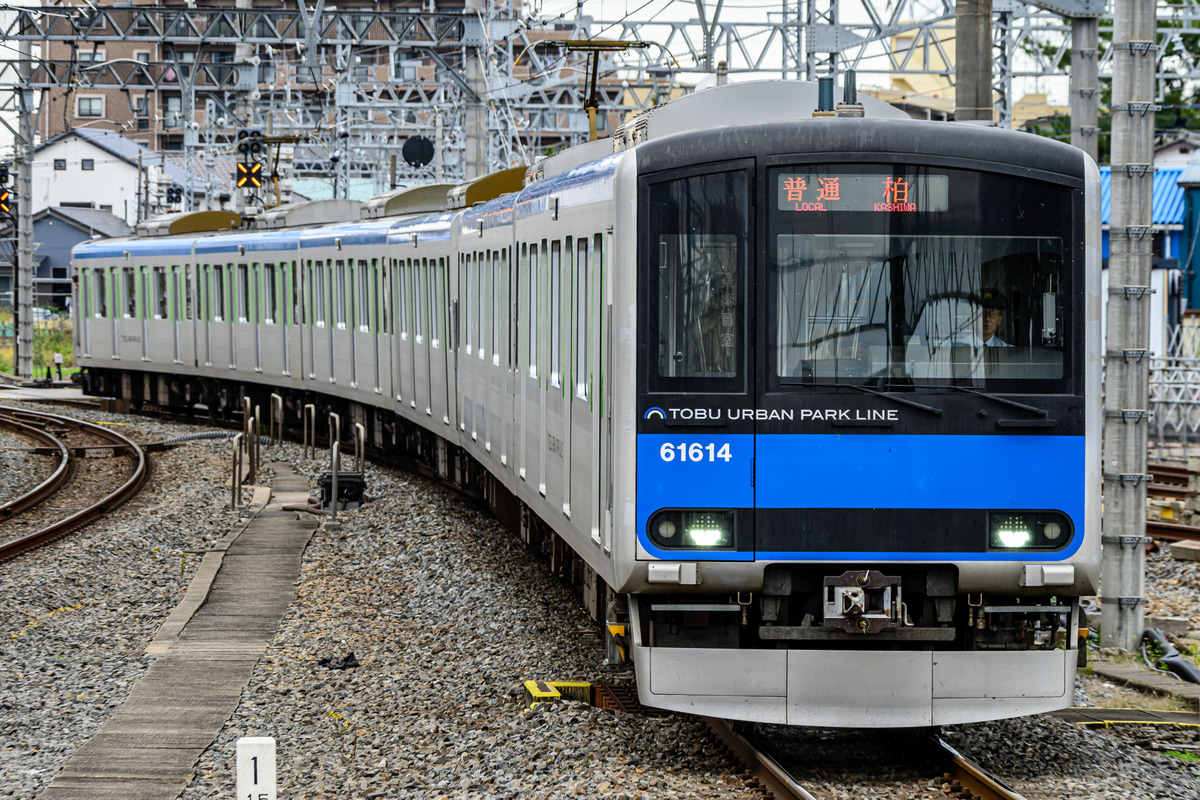 東武鉄道 南栗橋車両管区七光台支所 60000系 61614F