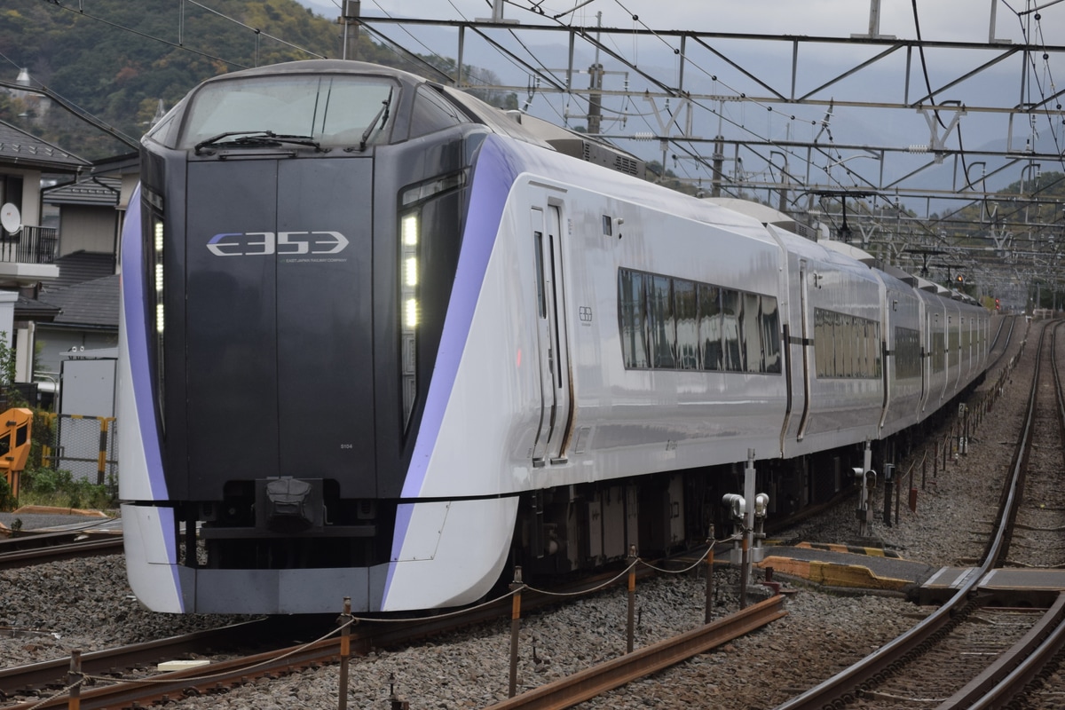 JR東日本 松本車両センター E353系 モトS104編成