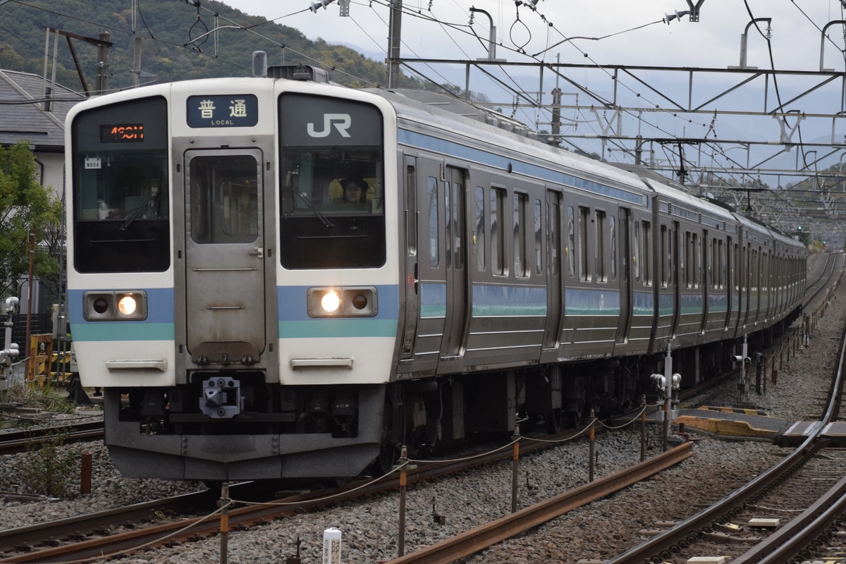 JR東日本 長野総合車両センター 211系 ナノN604編成