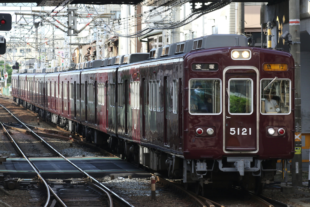 阪急電鉄 平井車庫 5100系 5128F