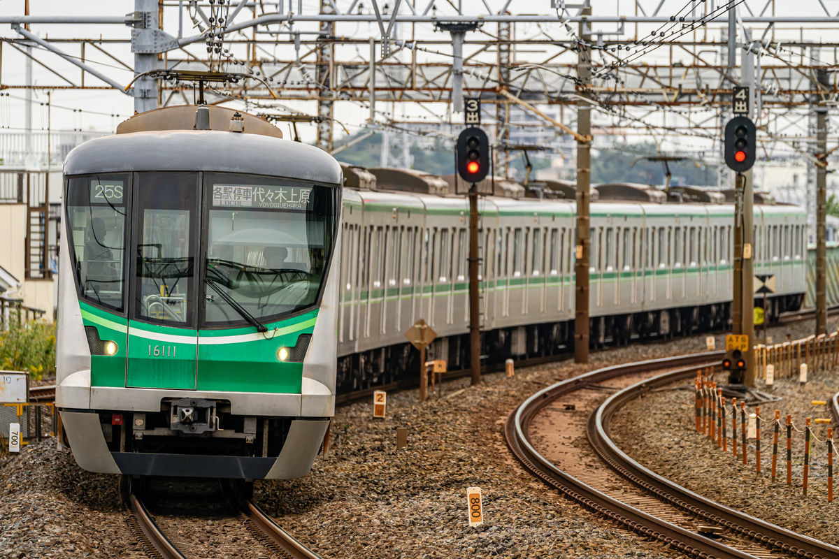 東京メトロ 綾瀬検車区 16000系 16111F