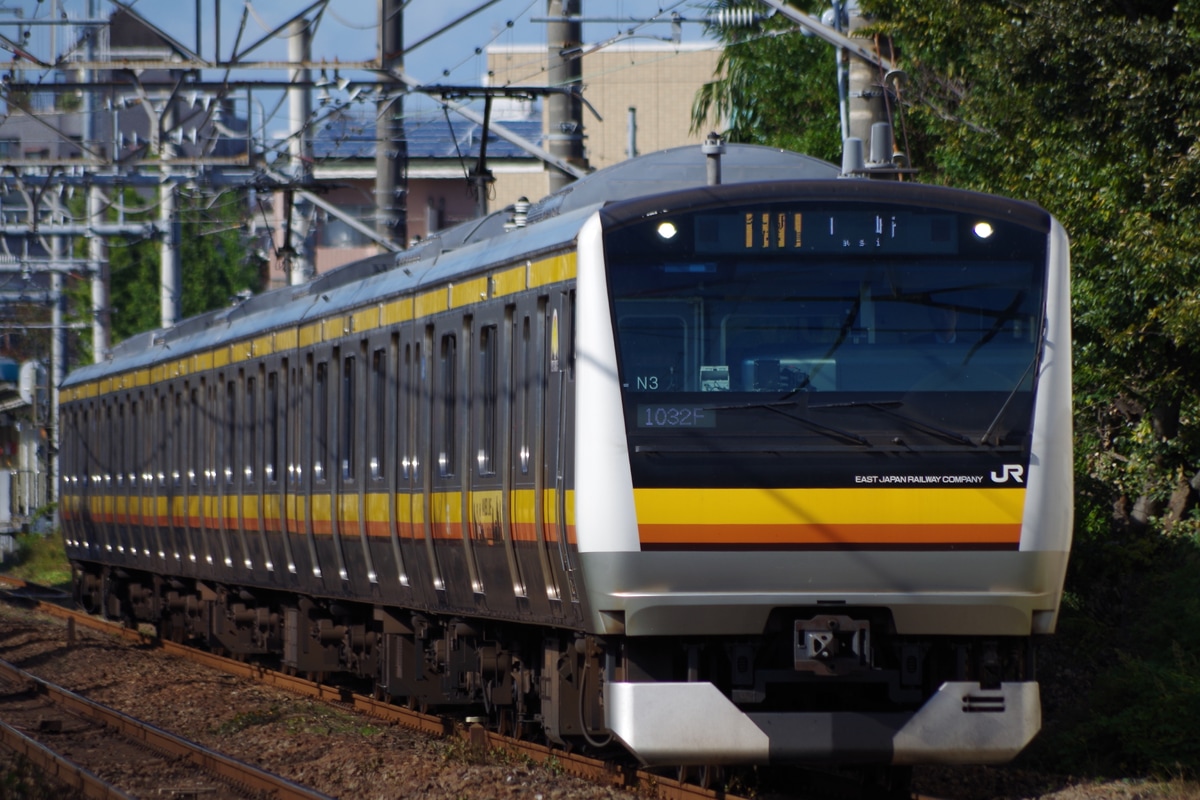 JR東日本 鎌倉車両センター中原支所 E233系 ナハN3編成