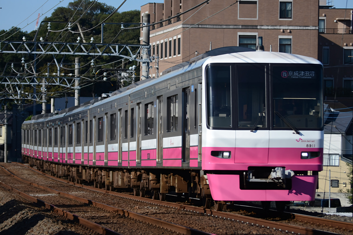 新京成電鉄 くぬぎ山車両基地 8900形 8918F