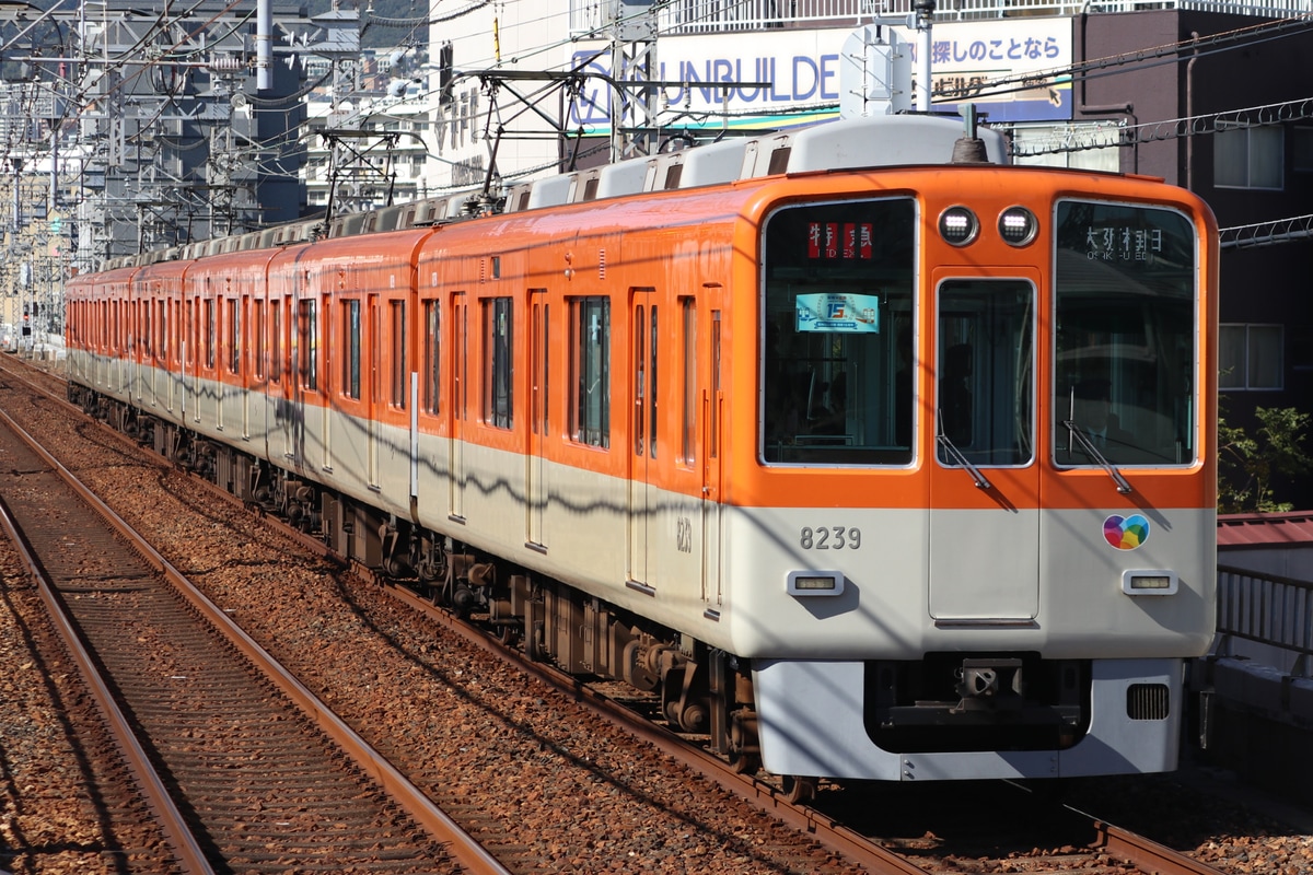 阪神電気鉄道 尼崎車庫 8000系 8239F