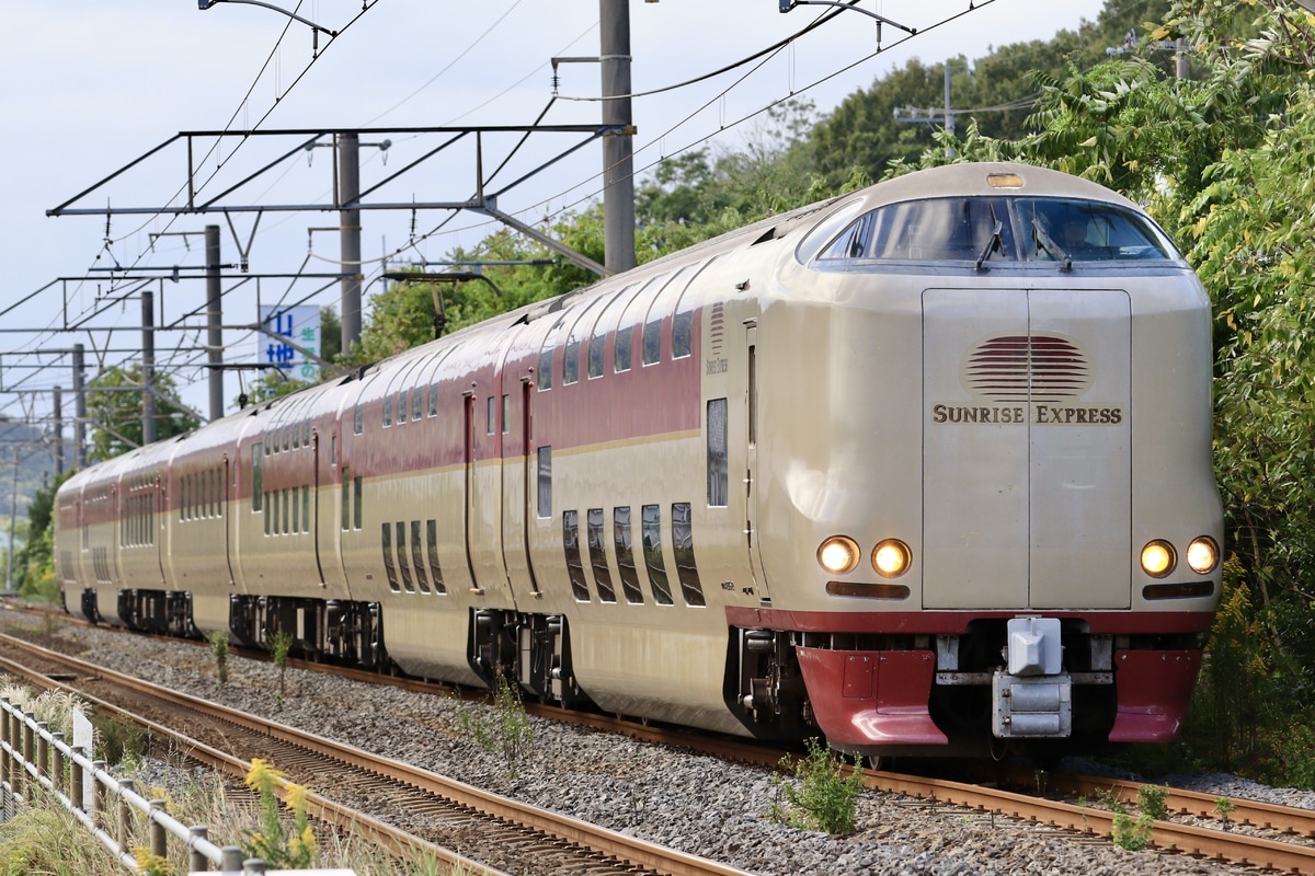 JR西日本 後藤総合車両所出雲支所 285系 クハネ285-2