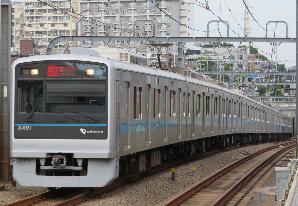 小田急電鉄 喜多見検車区 3000形 3091x10