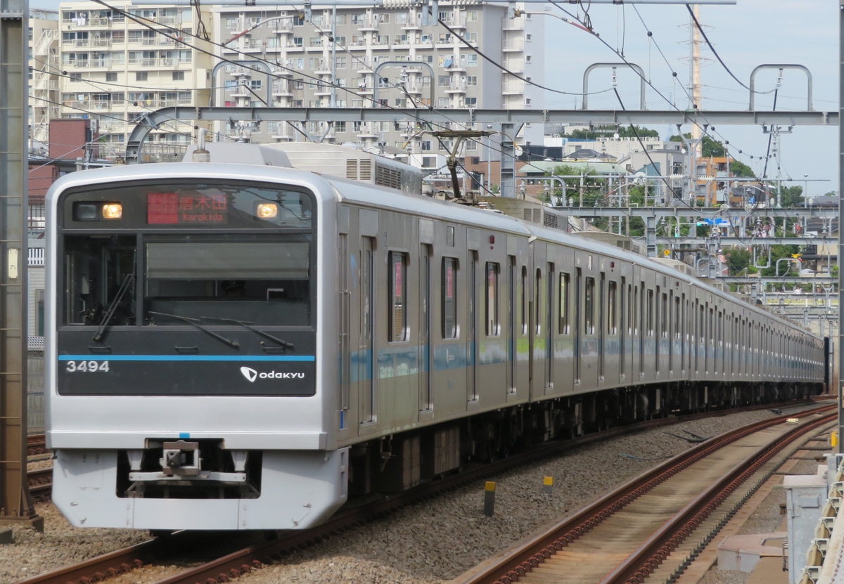 小田急電鉄 喜多見検車区 3000形 3094x10