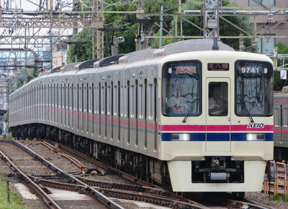 京王電鉄 若葉台検車区 9000系 9741F