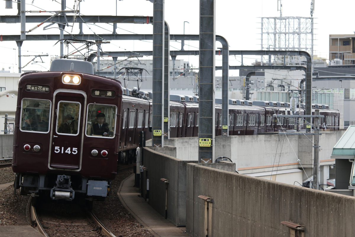 阪急電鉄 平井車庫 5100系 5104F