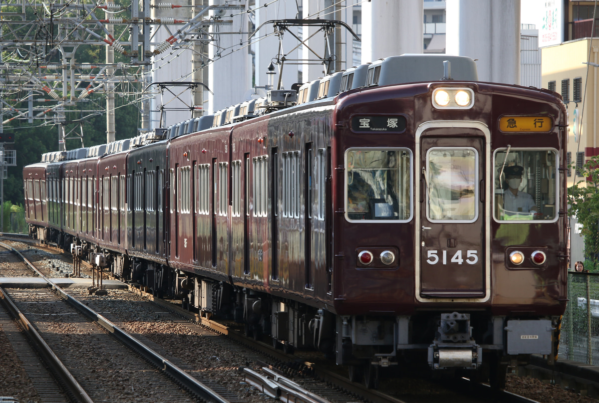 阪急電鉄 平井車庫 5100系 5104F