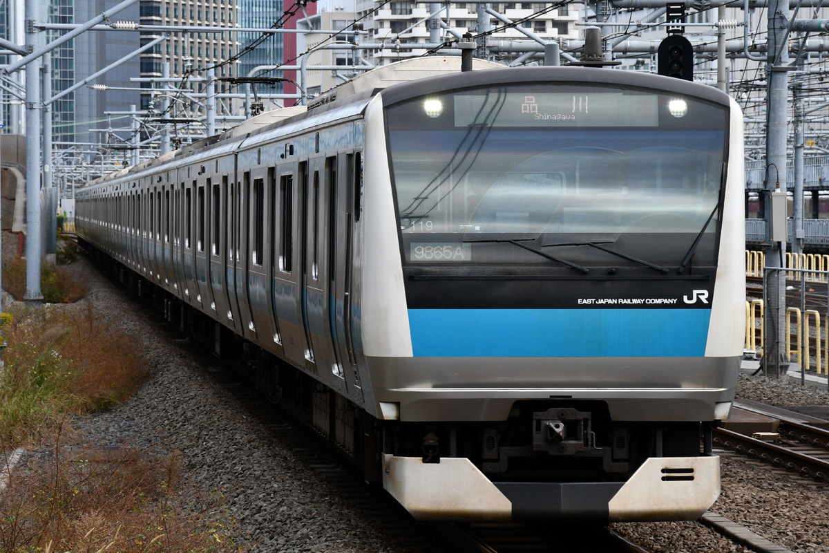 JR東日本 さいたま車両センター E233系 サイ119編成