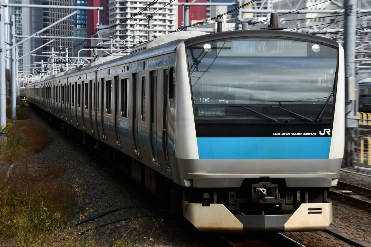 JR東日本 さいたま車両センター E233系 サイ106編成