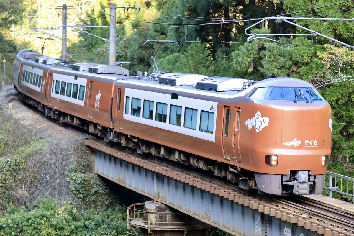 JR西日本 後藤総合車両所出雲支所 273系 Y8編成