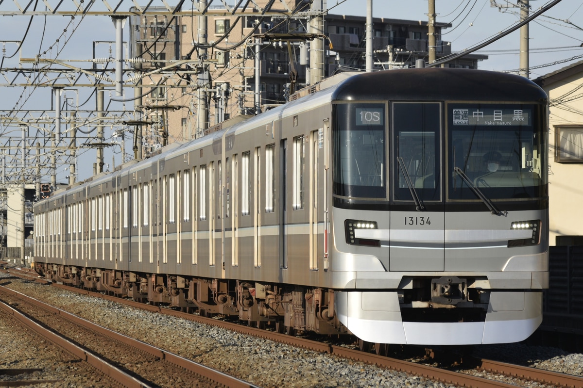 東京メトロ 千住検車区 13000系 13134F