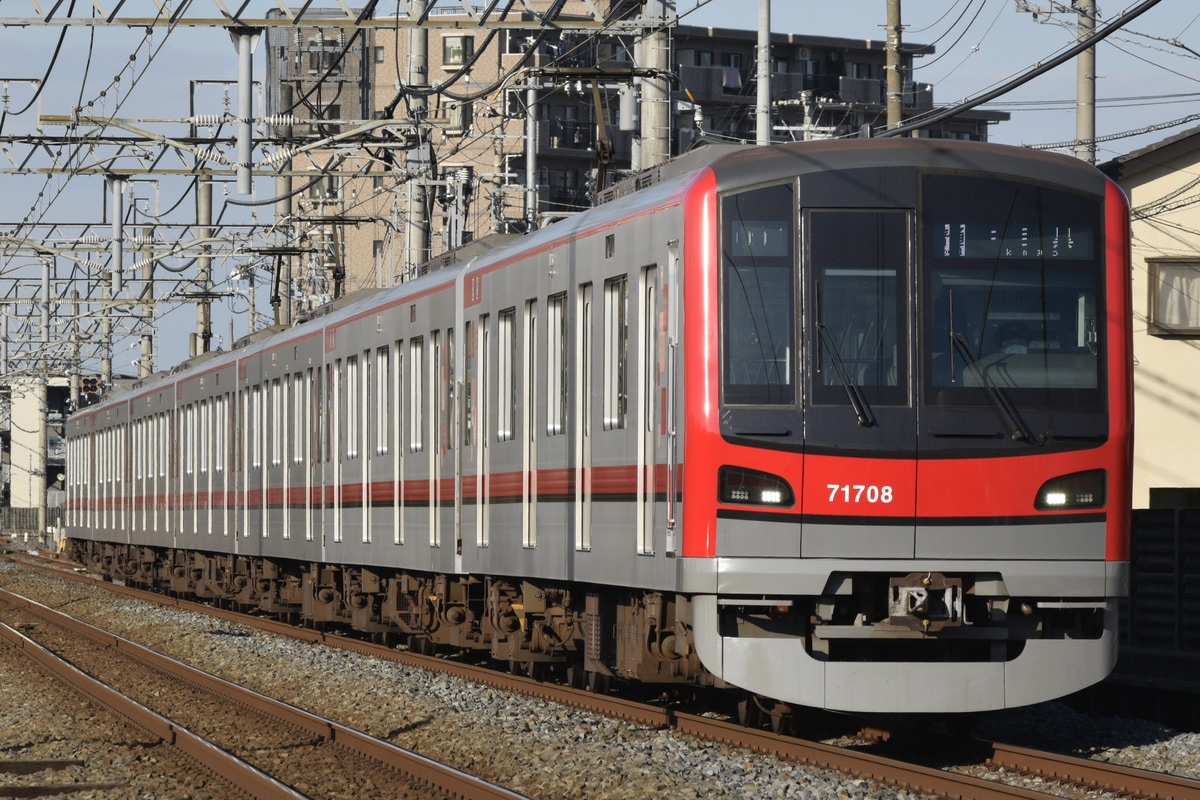 東武鉄道 南栗橋車両管区春日部支所 70000系 71708F