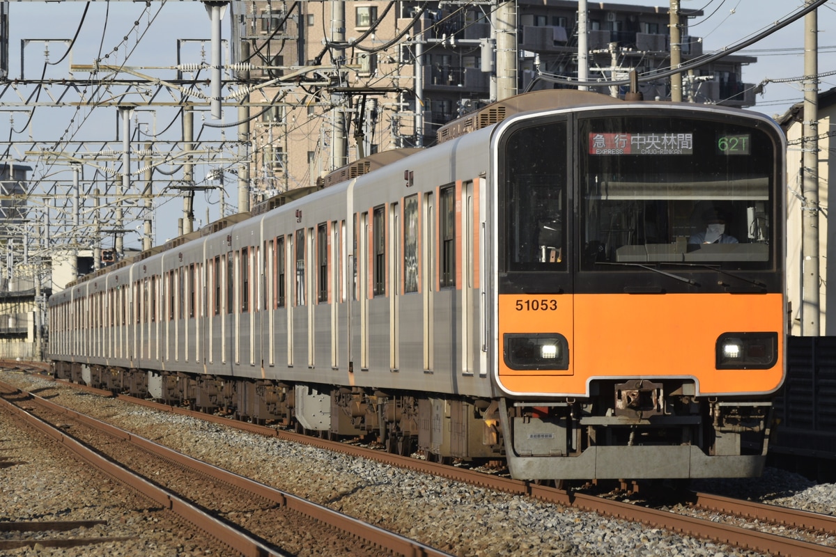 東武鉄道 南栗橋車両管区本所 50050型 51053F