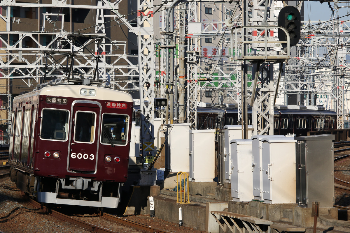 阪急電鉄 平井車庫 6000系 6003F