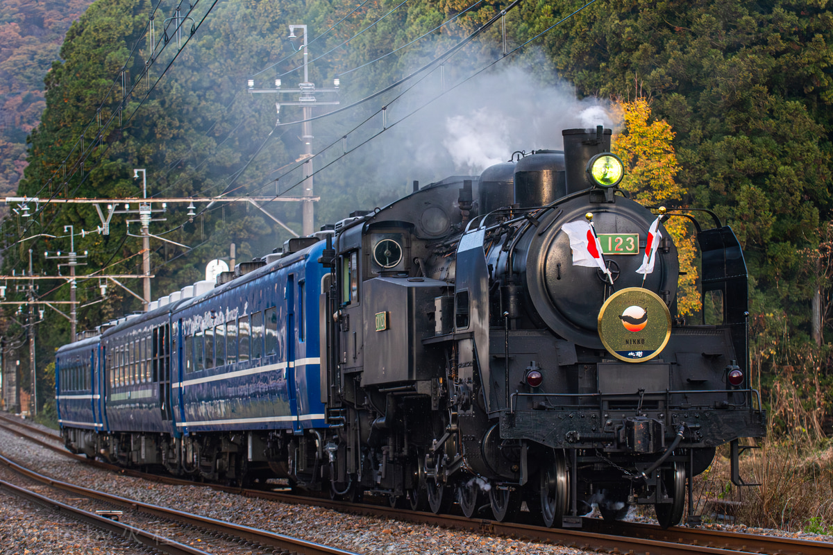 東武鉄道 下今市機関区 C11 123
