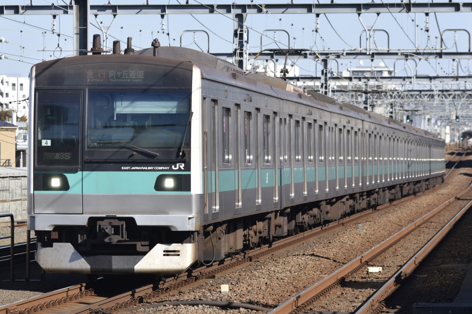 JR東E233系マト4編成の写真